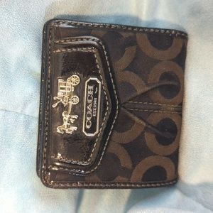 Coach Madison Op Art Small Wallet